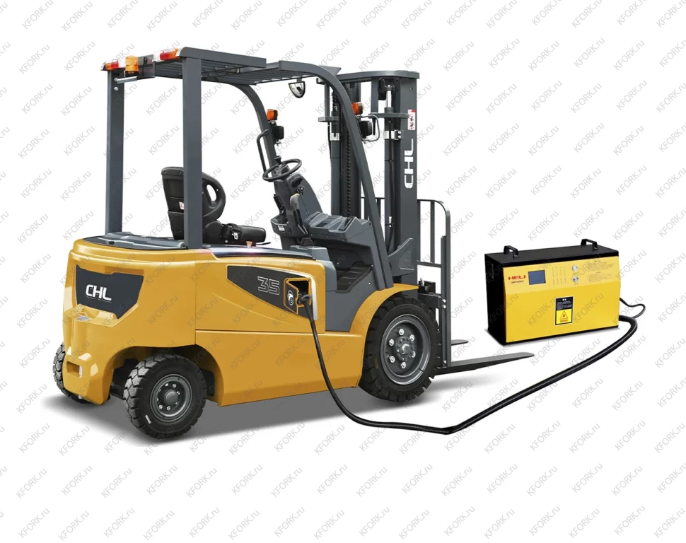 Электрический автопогрузчик CHL 3,5 т Li-Ion 80/404 В/Ач 4 опоры