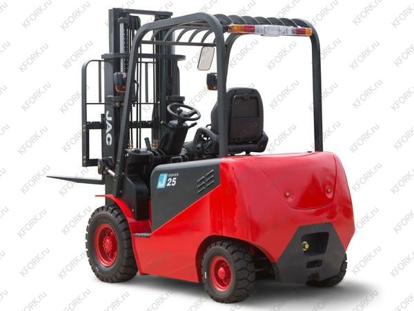Эл. погрузчик JAC 2.5 т 630 Ач 4 опоры