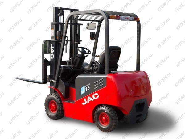 Вилочный электропогрузчик JAC 1,8 т 500 Ач 4 опоры
