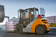Газовый автопогрузчик Still RX 70-45T 4,5 тонны