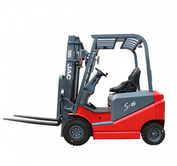 Погрузчик электро JAC 1,5 т 400 Ач 4 опоры Cерия S