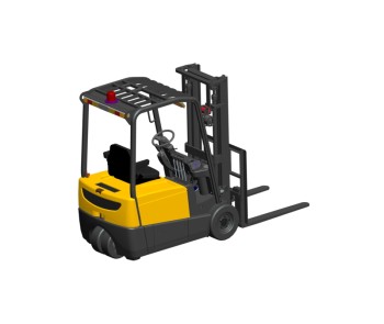 Вилочный электропогрузчик TOR CPD20SA-20 2т 3м 48/560В/Ач 3 опоры